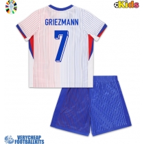 France Antoine Griezmann #7 Replica Away Minikit Euro 2024 Short Sleeve (+ pants)